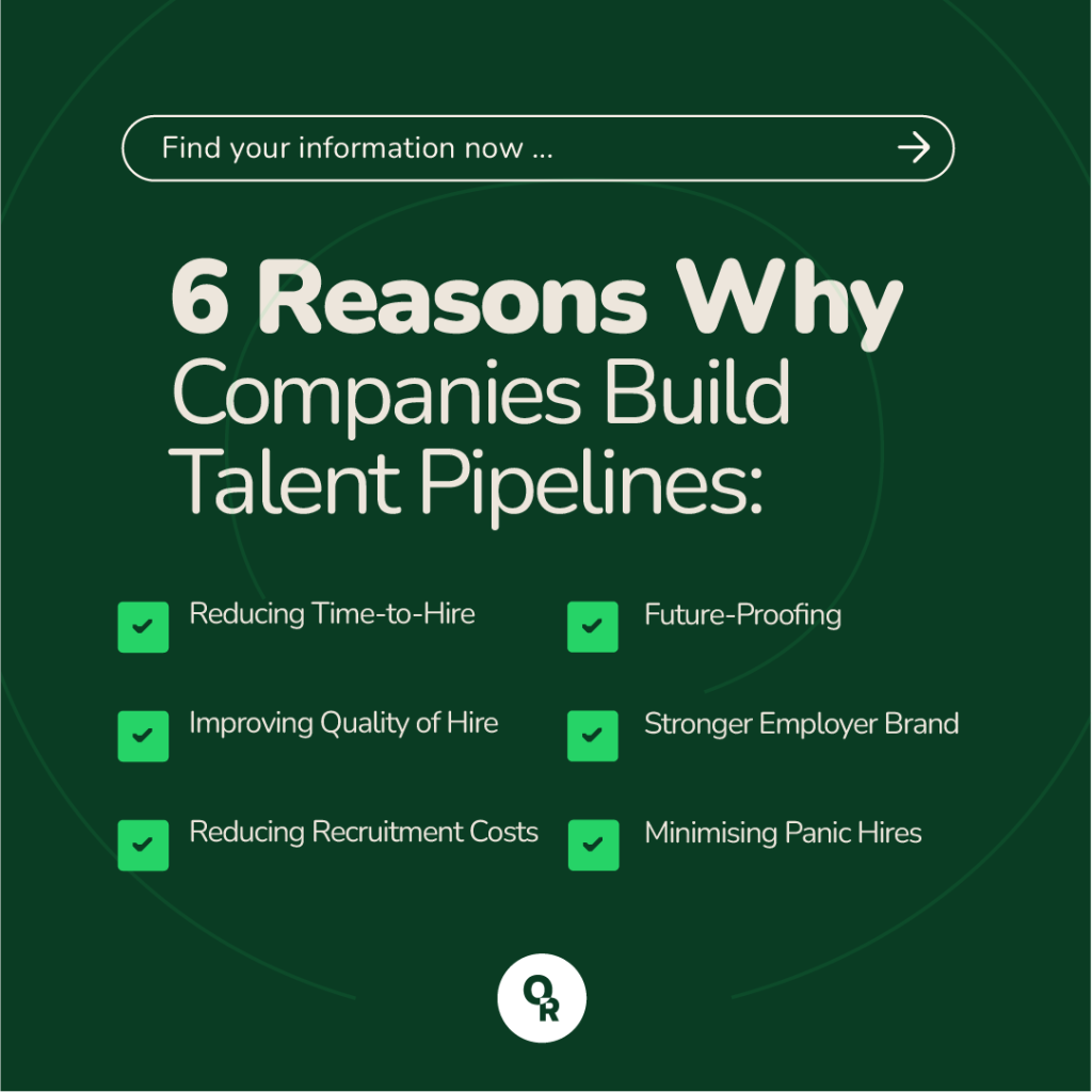 6 reasons why companies build talent pipelines