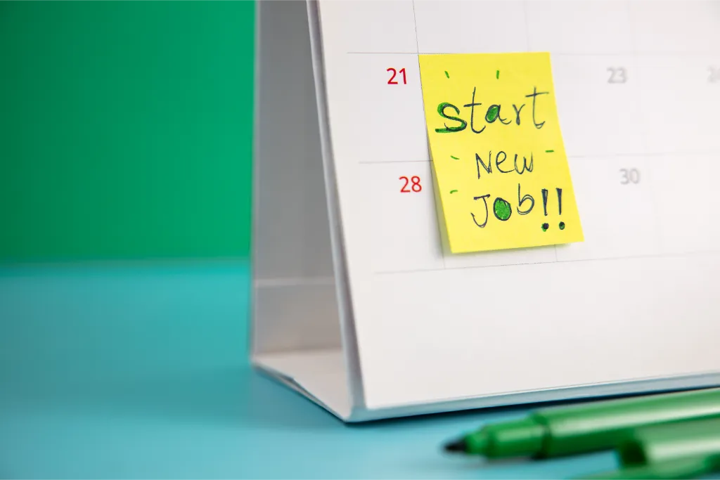 tips for a successful first day at a new job