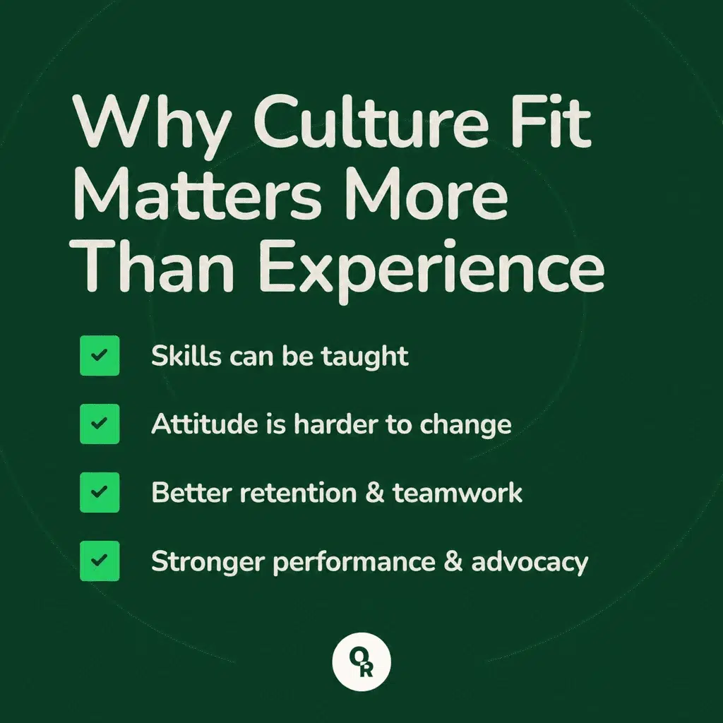culture fit vs experience
